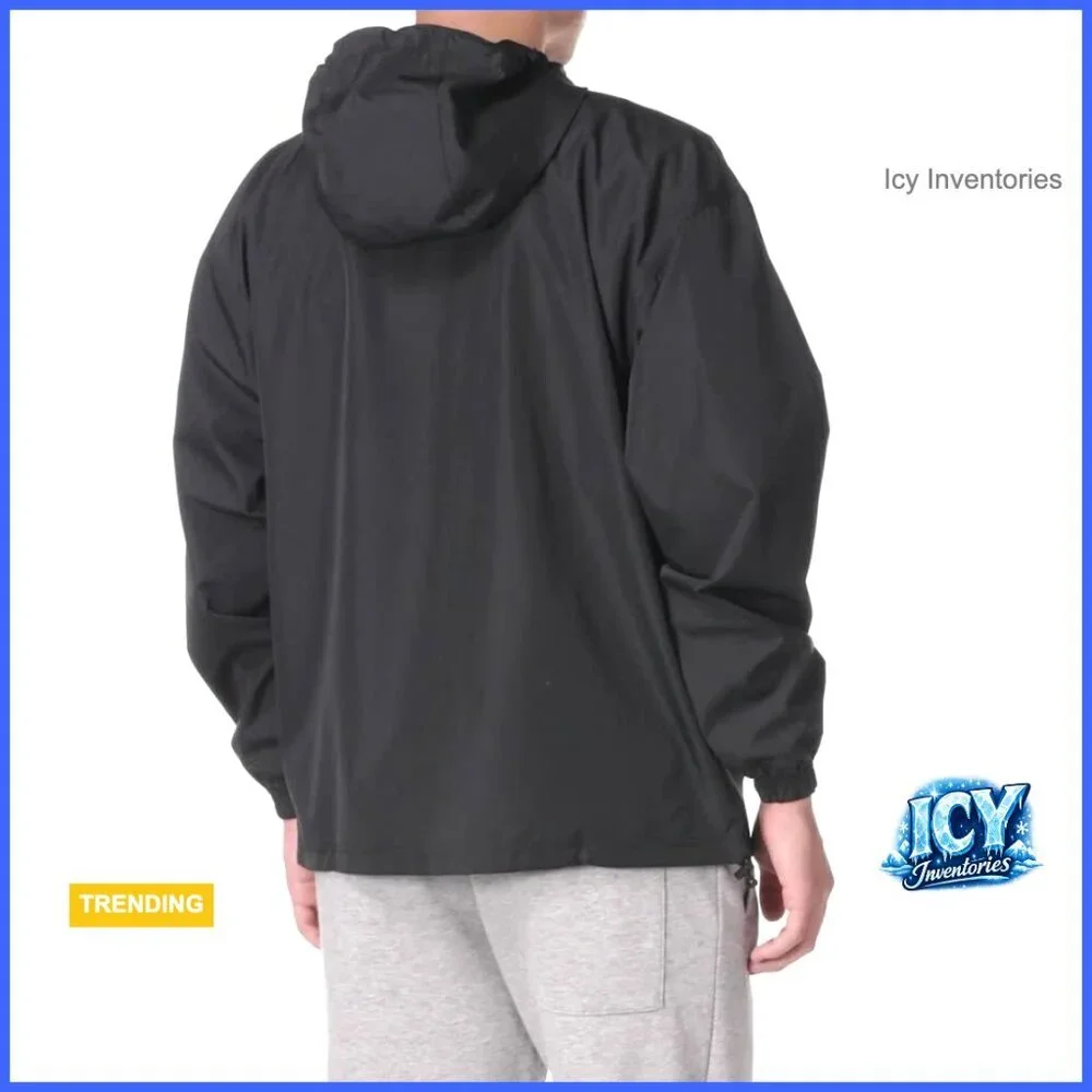Wind & Water Resistant Packable Jacket with Script Logo